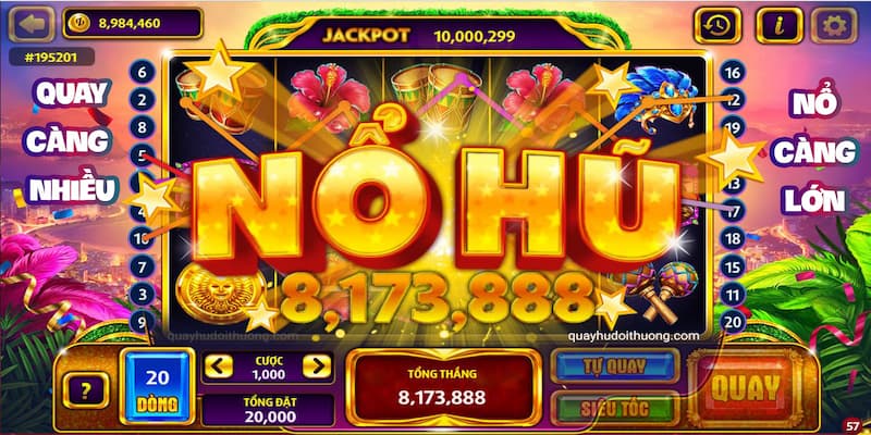 Game nổ hũ 3D thu hút người chơi bởi cách chơi đơn giản